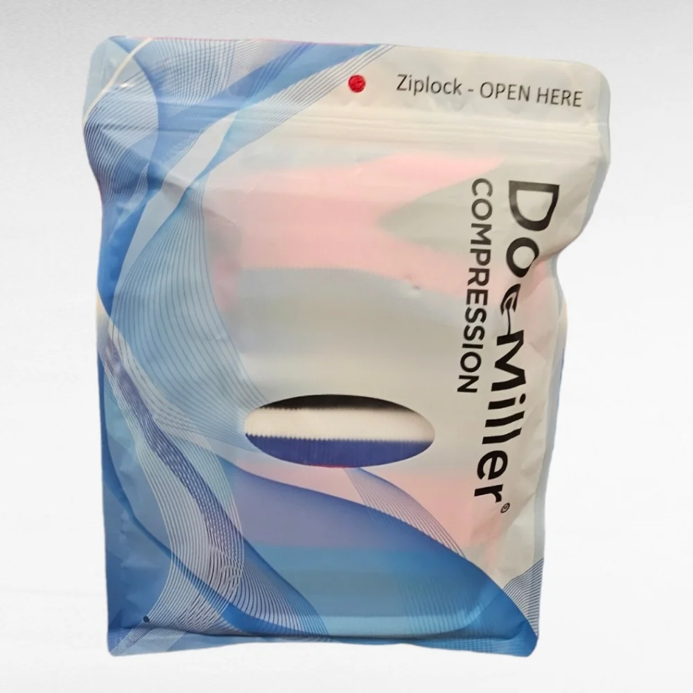 Doc Miller Compression Socks 1 Pair Pink Large